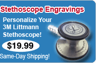 3M Littmann Stethoscope Engravings