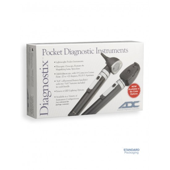 ADC Diagnostix LED Pocket Otoscope & Ophthalmoscope Set