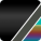 Black / Polished Rainbow Finish / Smoke Stem