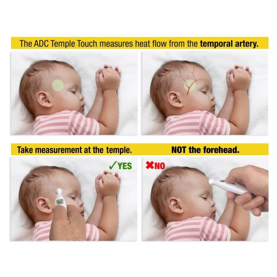 ADC Adtemp 427 Temporal Thermometer