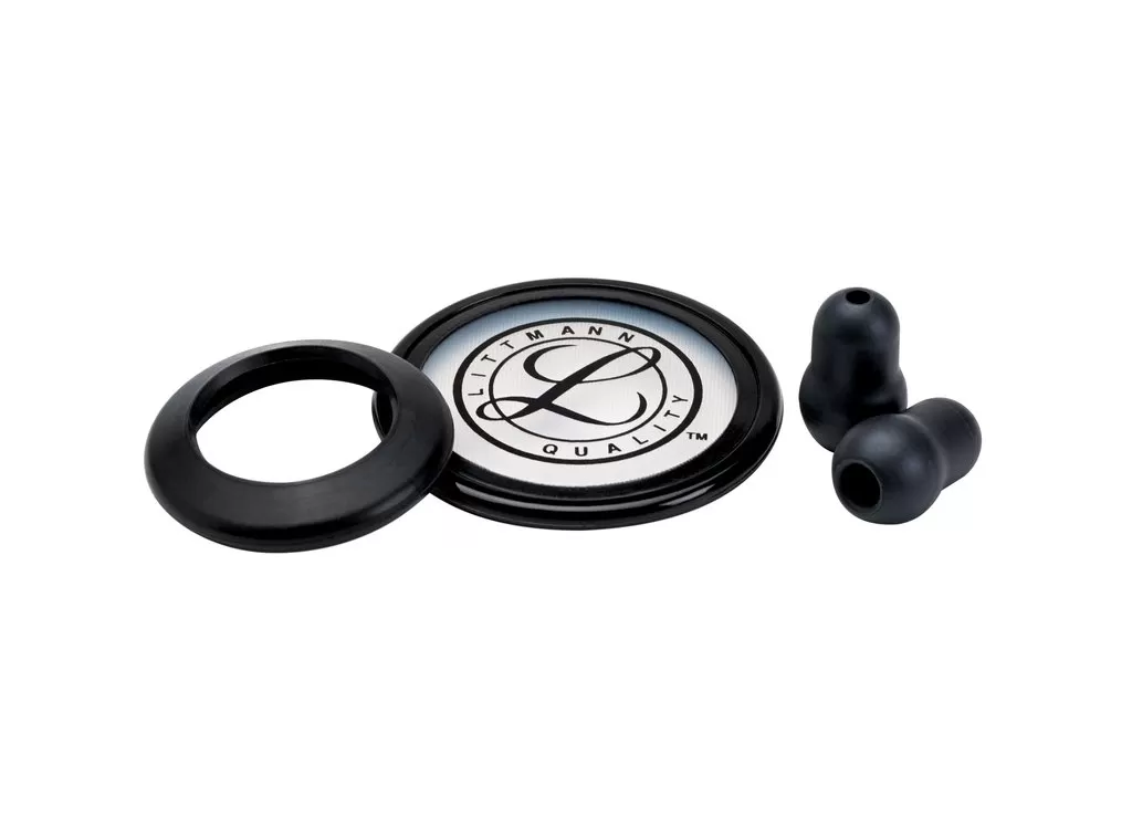 Littmann Spare Parts Kit, Classic II S.E., Black | MyStethoscope.com