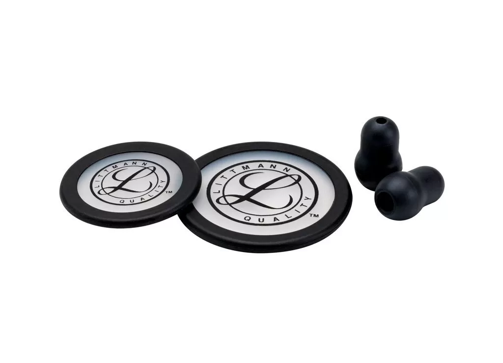Littmann Spare Parts Kit, Classic III, Black | MyStethoscope.com