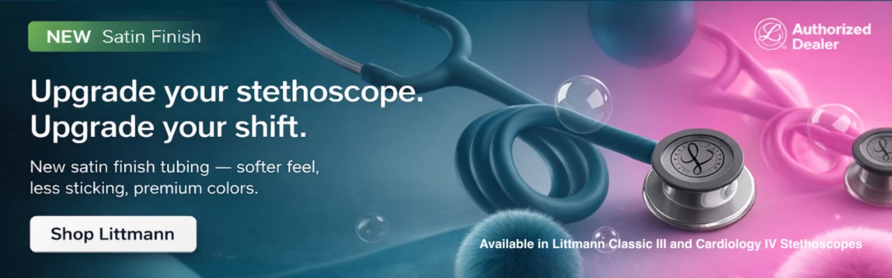 Littmann Stethoscopes with Satin Finish Tubing